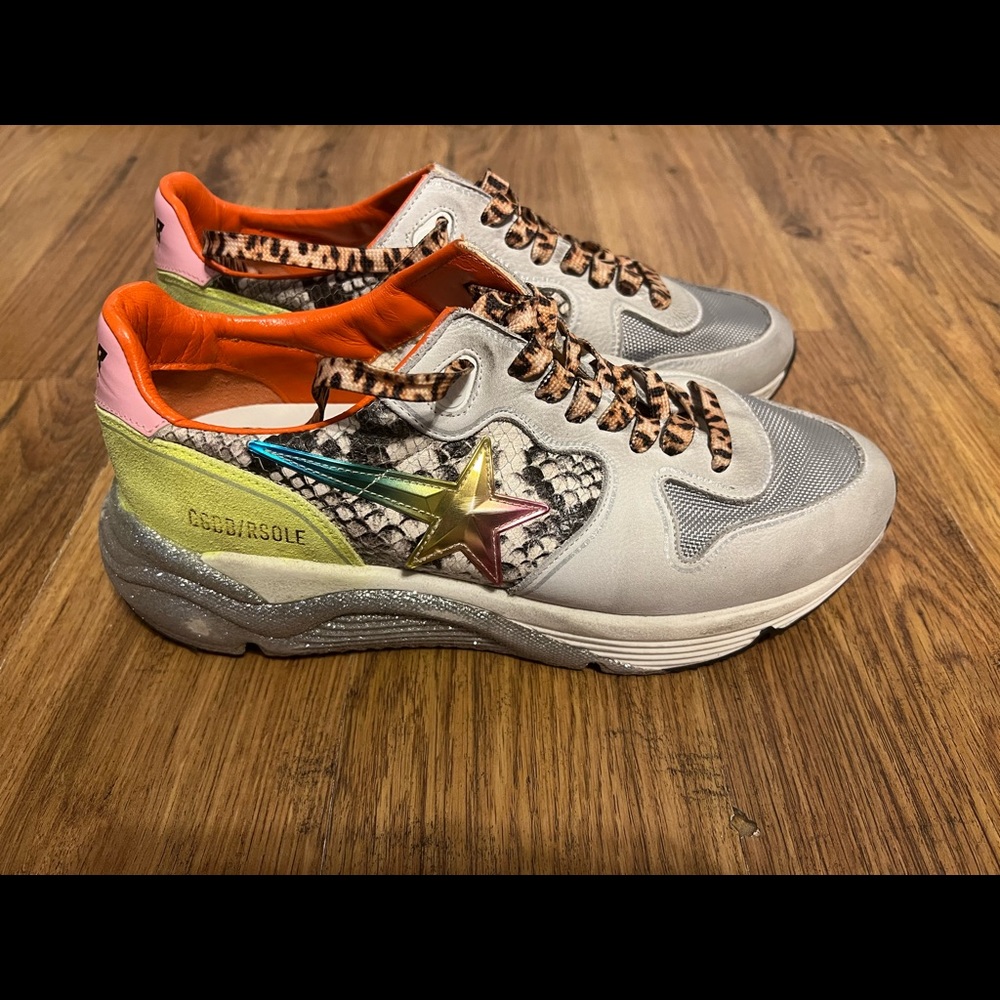 Golden Goose Running Soles ~ Super Rare Unicorn 🦄 Pair in Like New Condition!